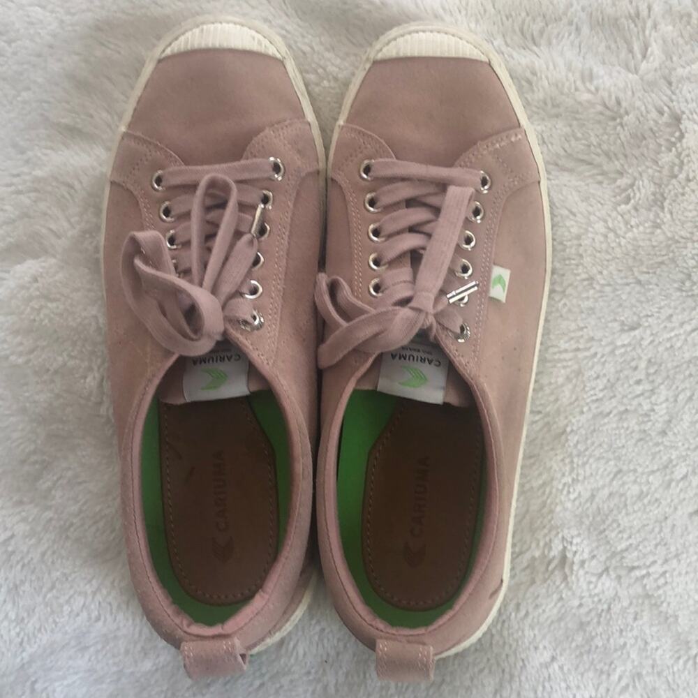 Cariuma pink suede sneakers - women’s size 10.5